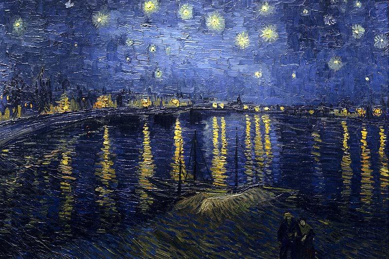 Starry Night Over the Rhone, Vincent Van Gogh